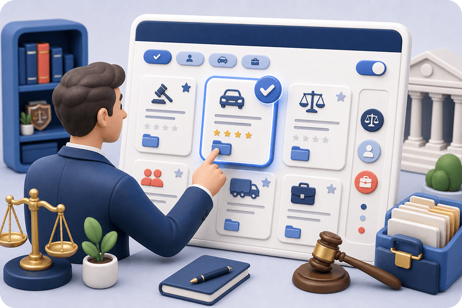 Choose the case you want to do